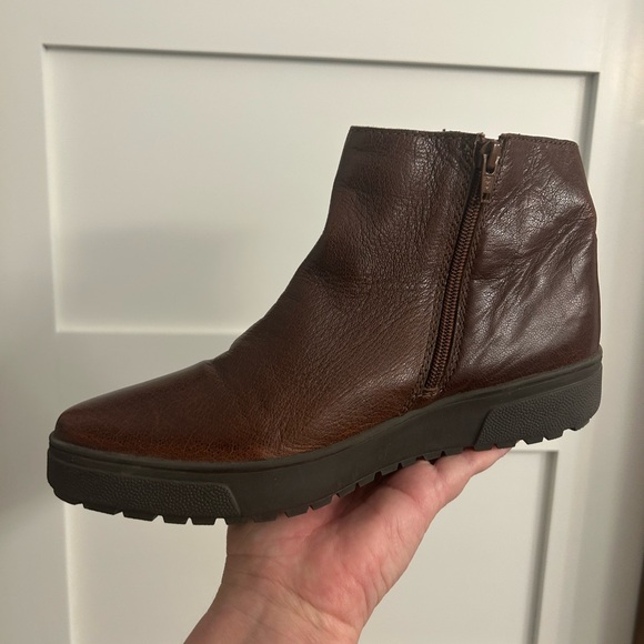 Chelsea Crew Brown London Leather Ankle Boots Size 40 - Picture 9 of 14